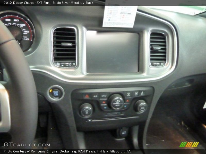 Bright Silver Metallic / Black 2012 Dodge Charger SXT Plus