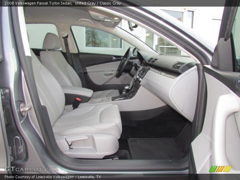 United Gray / Classic Gray 2008 Volkswagen Passat Turbo Sedan