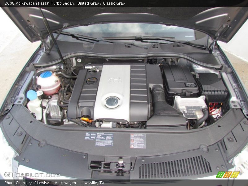 United Gray / Classic Gray 2008 Volkswagen Passat Turbo Sedan