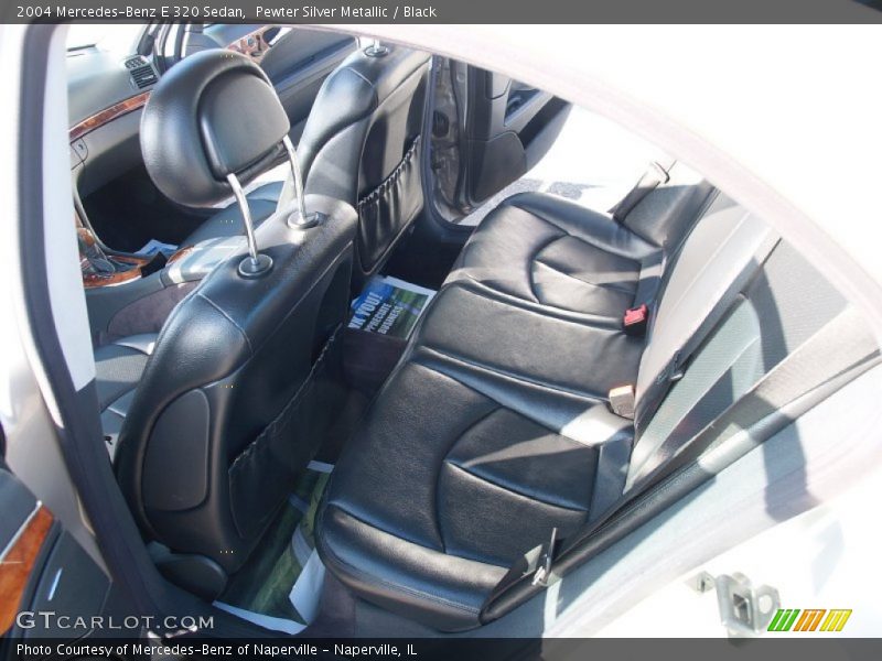 Pewter Silver Metallic / Black 2004 Mercedes-Benz E 320 Sedan