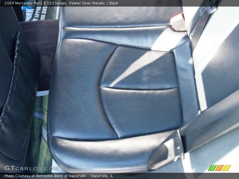 Pewter Silver Metallic / Black 2004 Mercedes-Benz E 320 Sedan