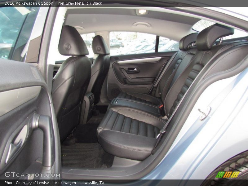 Iron Grey Metallic / Black 2010 Volkswagen CC Sport