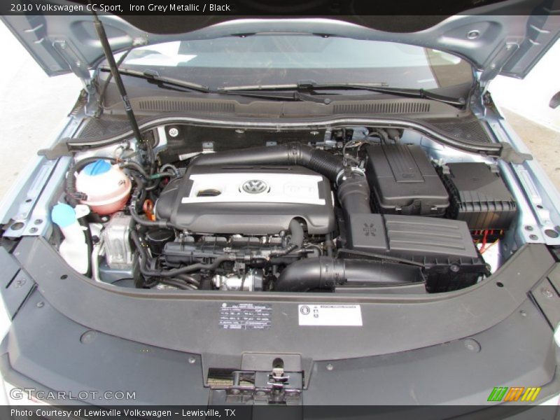 Iron Grey Metallic / Black 2010 Volkswagen CC Sport