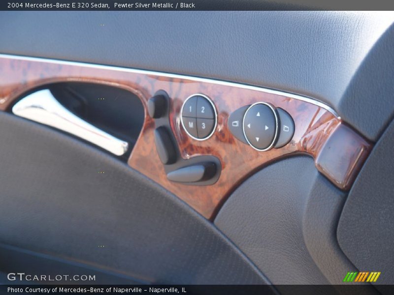 Pewter Silver Metallic / Black 2004 Mercedes-Benz E 320 Sedan