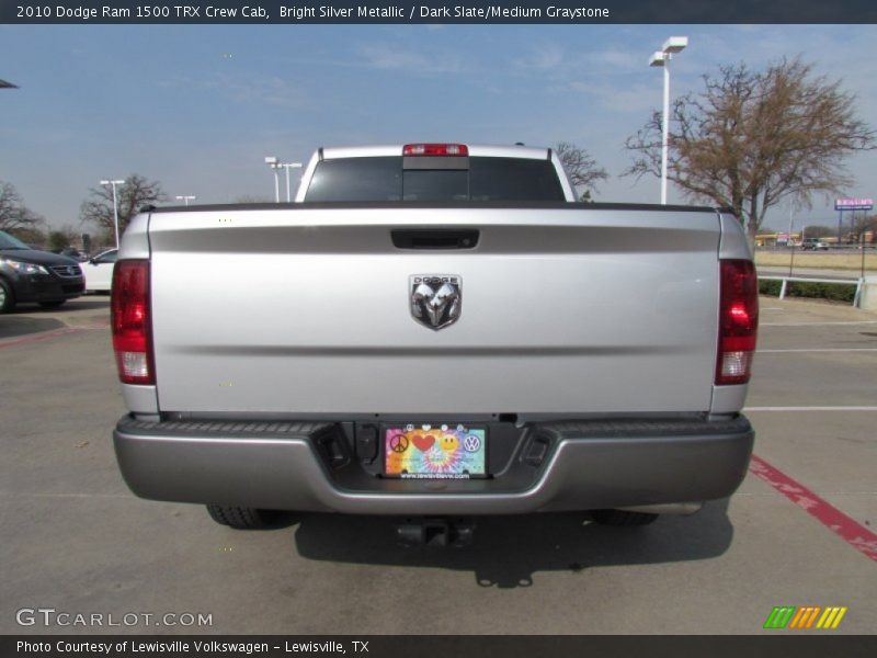 Bright Silver Metallic / Dark Slate/Medium Graystone 2010 Dodge Ram 1500 TRX Crew Cab