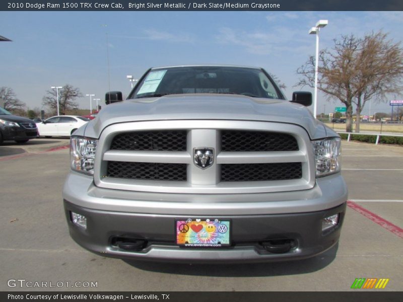 Bright Silver Metallic / Dark Slate/Medium Graystone 2010 Dodge Ram 1500 TRX Crew Cab
