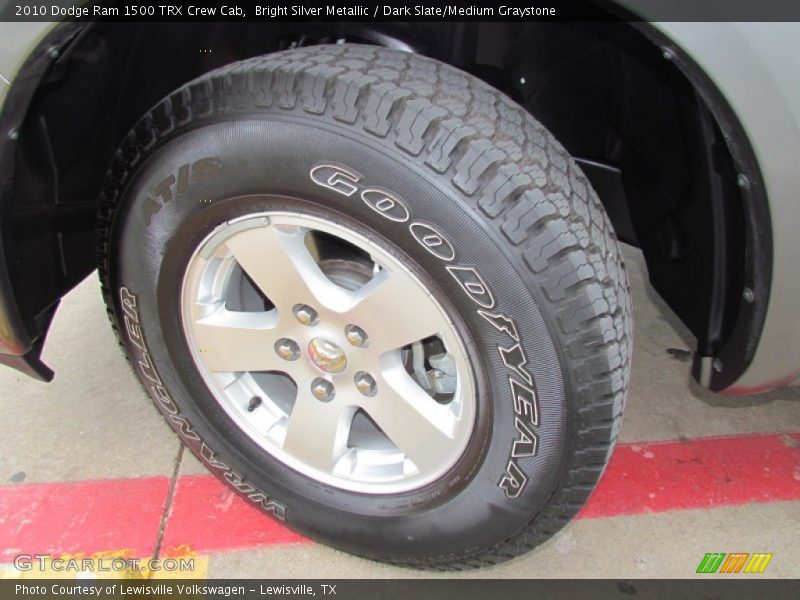 Bright Silver Metallic / Dark Slate/Medium Graystone 2010 Dodge Ram 1500 TRX Crew Cab
