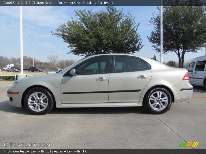  2006 9-3 2.0T Sport Sedan Parchment Silver Metallic
