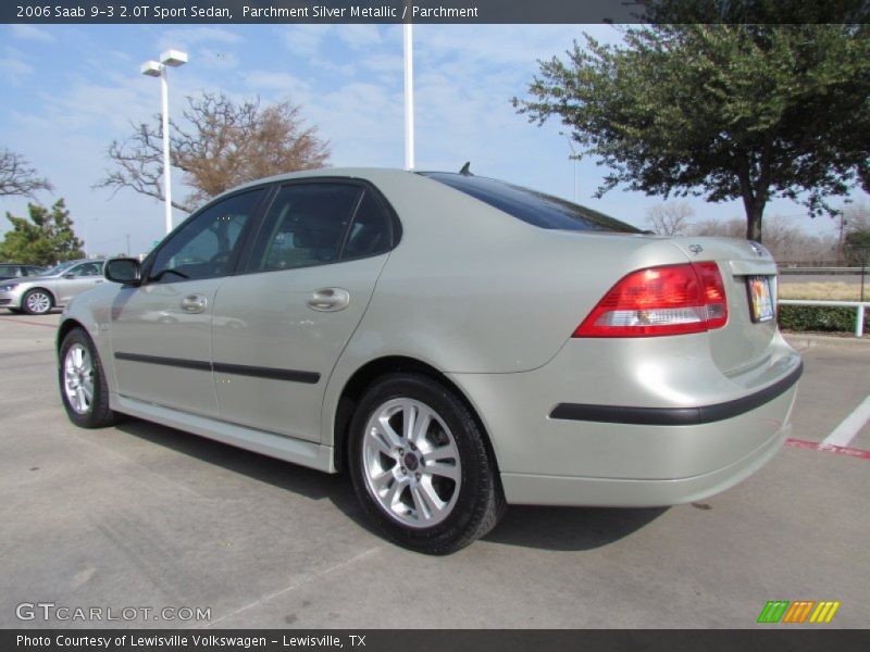 Parchment Silver Metallic / Parchment 2006 Saab 9-3 2.0T Sport Sedan