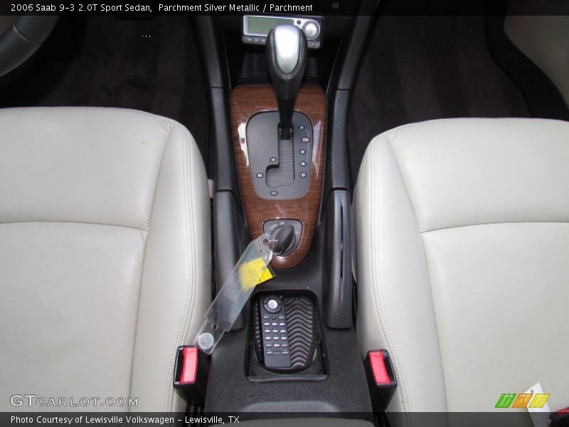  2006 9-3 2.0T Sport Sedan 5 Speed Sentronic Automatic Shifter