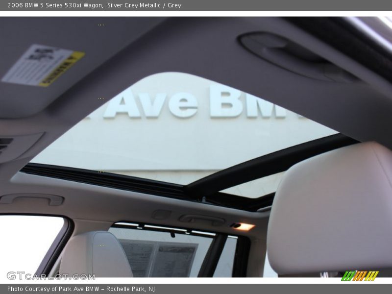 Silver Grey Metallic / Grey 2006 BMW 5 Series 530xi Wagon