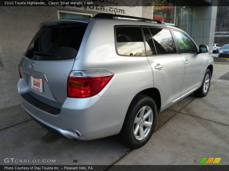 Classic Silver Metallic / Ash 2010 Toyota Highlander