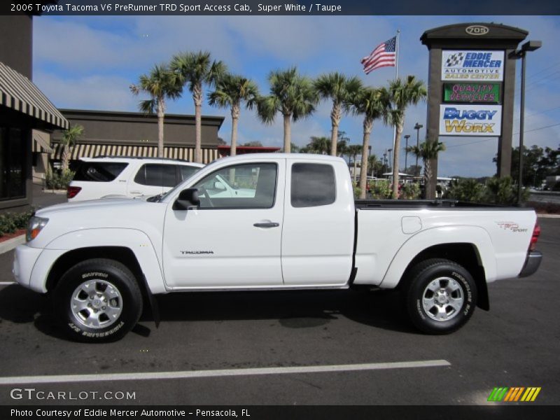  2006 Tacoma V6 PreRunner TRD Sport Access Cab Super White