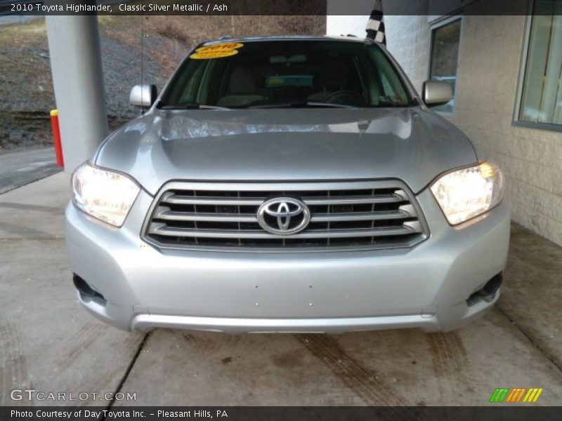 Classic Silver Metallic / Ash 2010 Toyota Highlander