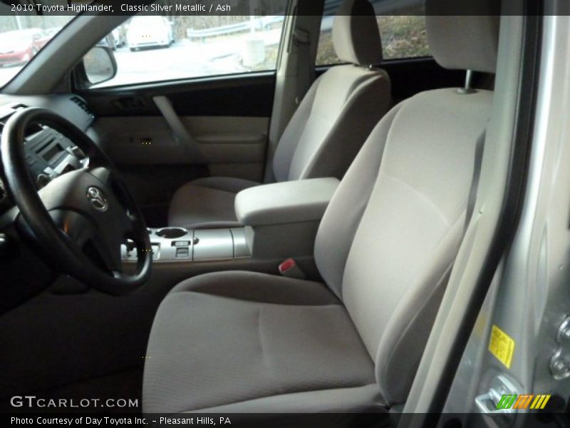 Classic Silver Metallic / Ash 2010 Toyota Highlander