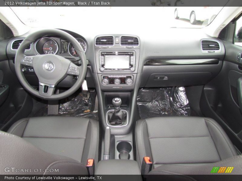 Dashboard of 2012 Jetta TDI SportWagen