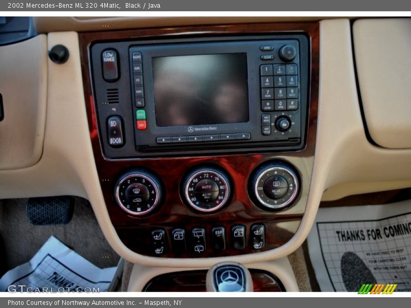 Black / Java 2002 Mercedes-Benz ML 320 4Matic