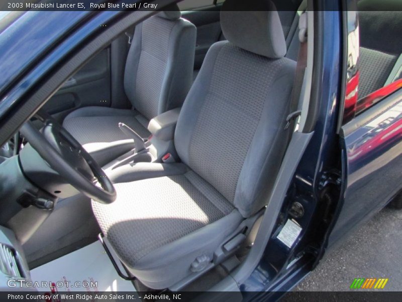 Royal Blue Pearl / Gray 2003 Mitsubishi Lancer ES