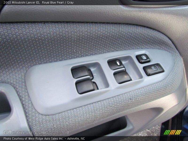 Royal Blue Pearl / Gray 2003 Mitsubishi Lancer ES