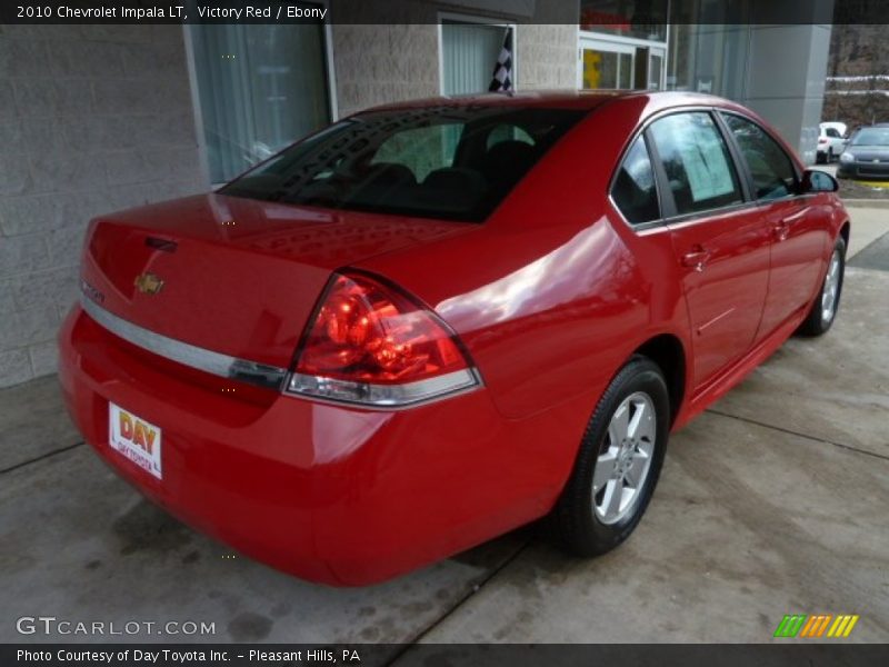 Victory Red / Ebony 2010 Chevrolet Impala LT