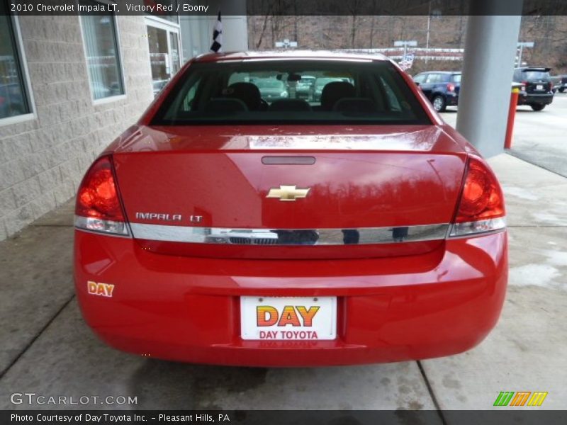 Victory Red / Ebony 2010 Chevrolet Impala LT