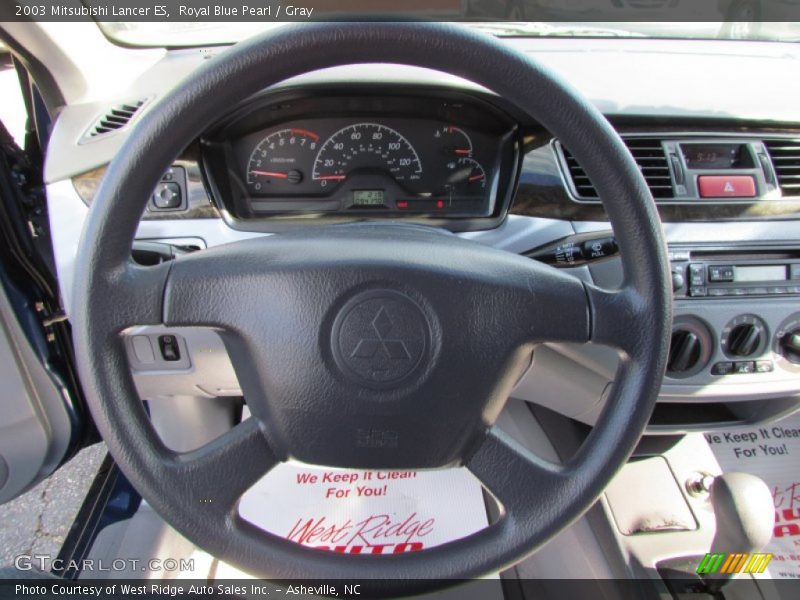 Royal Blue Pearl / Gray 2003 Mitsubishi Lancer ES