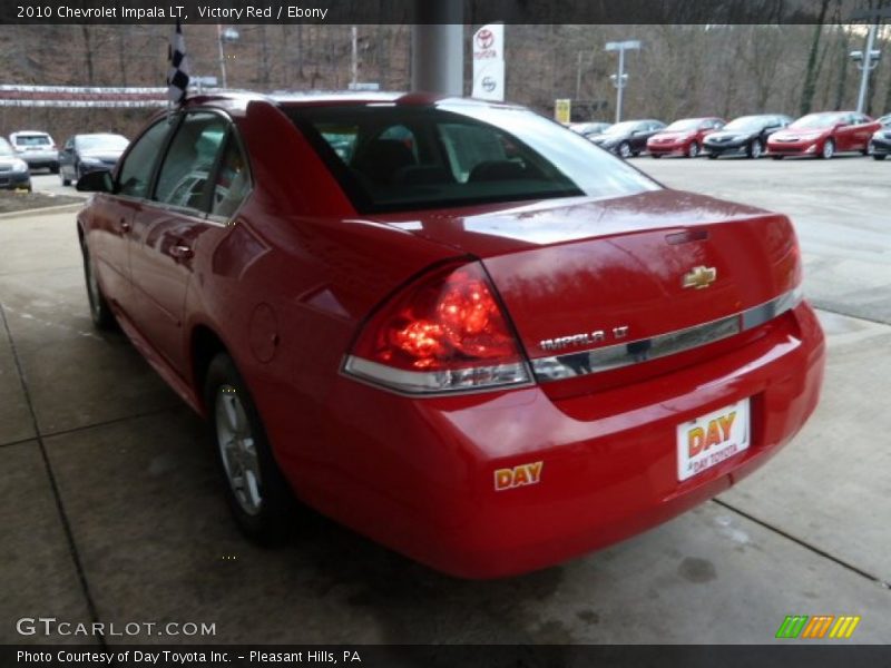 Victory Red / Ebony 2010 Chevrolet Impala LT