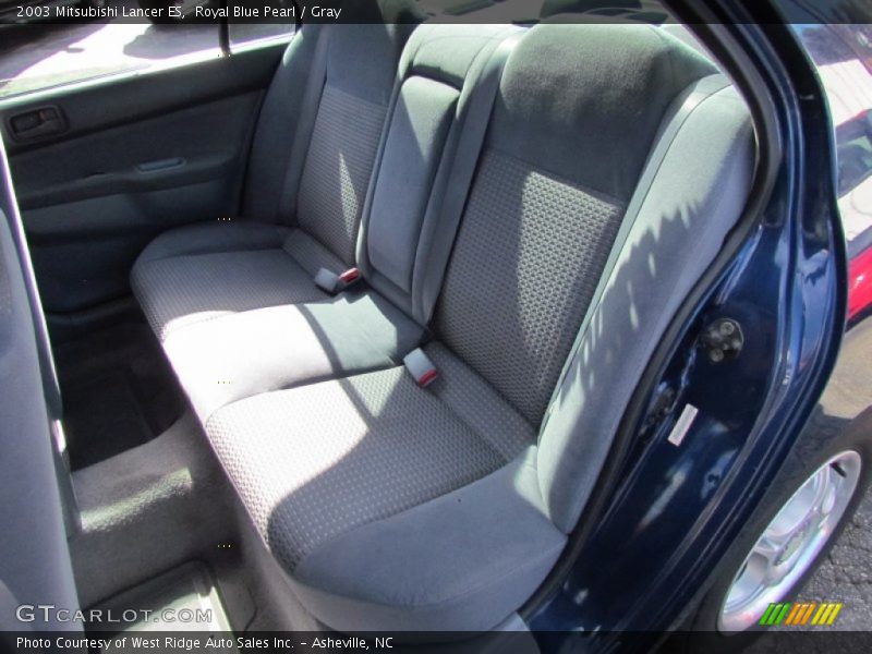 Royal Blue Pearl / Gray 2003 Mitsubishi Lancer ES