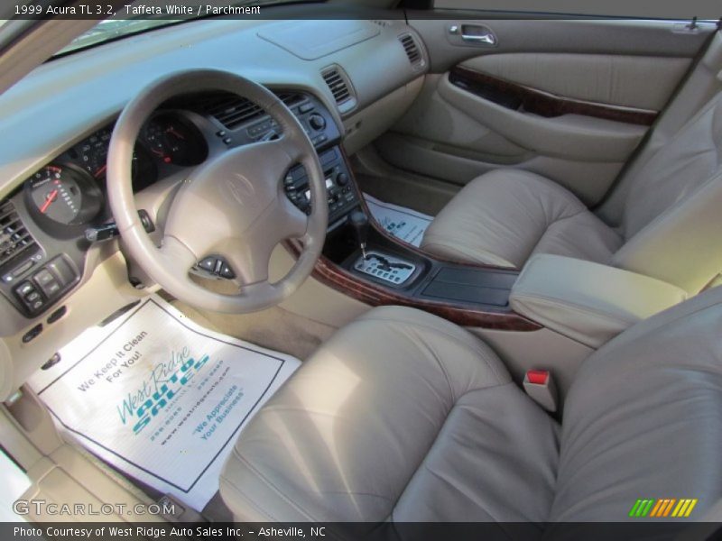 Taffeta White / Parchment 1999 Acura TL 3.2