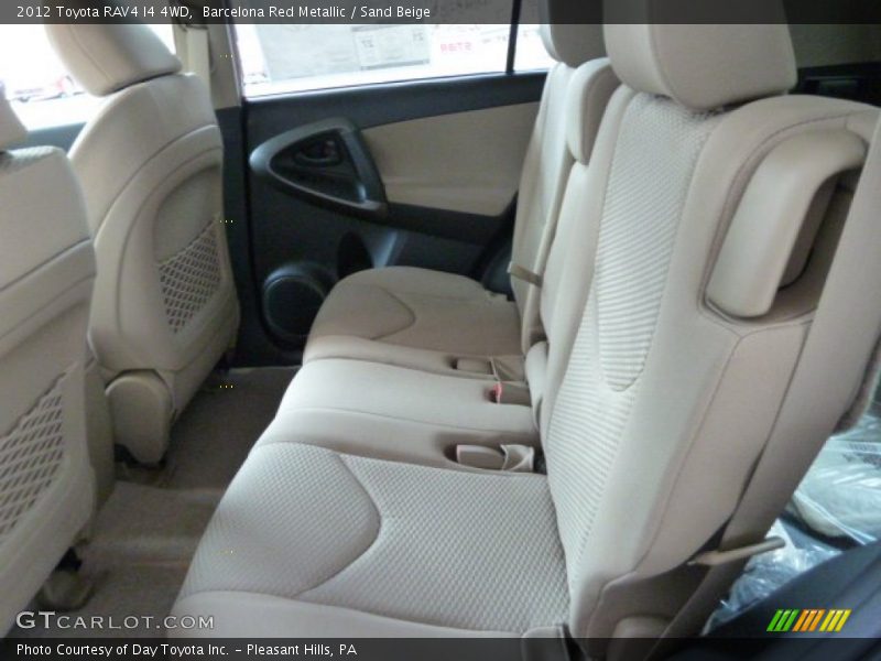 Barcelona Red Metallic / Sand Beige 2012 Toyota RAV4 I4 4WD