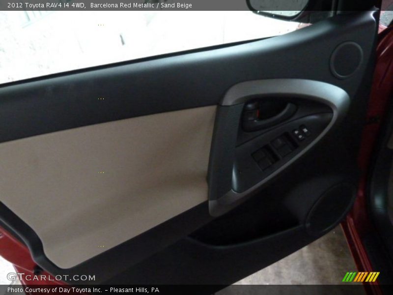 Barcelona Red Metallic / Sand Beige 2012 Toyota RAV4 I4 4WD