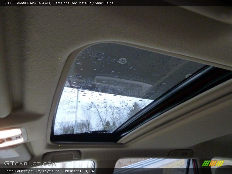 Barcelona Red Metallic / Sand Beige 2012 Toyota RAV4 I4 4WD