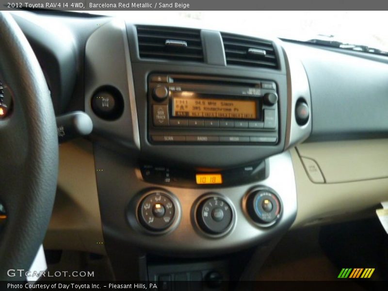 Barcelona Red Metallic / Sand Beige 2012 Toyota RAV4 I4 4WD