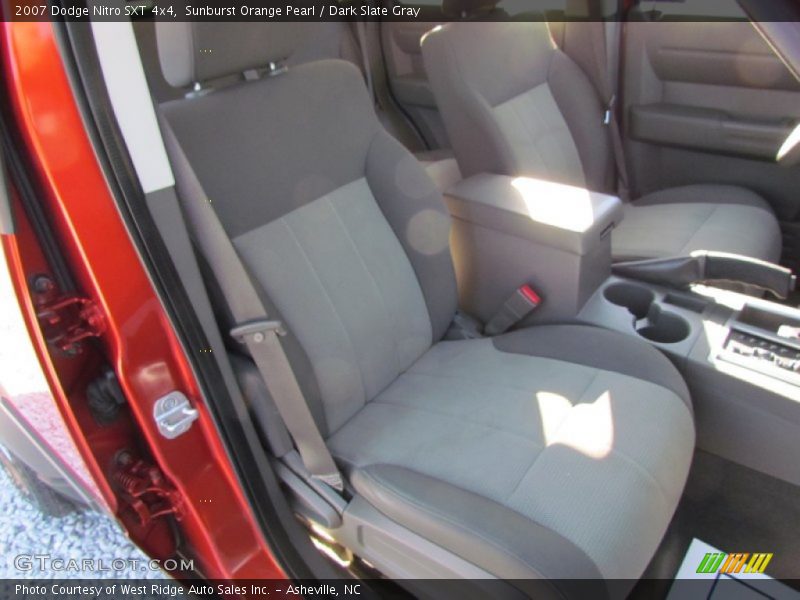 Sunburst Orange Pearl / Dark Slate Gray 2007 Dodge Nitro SXT 4x4
