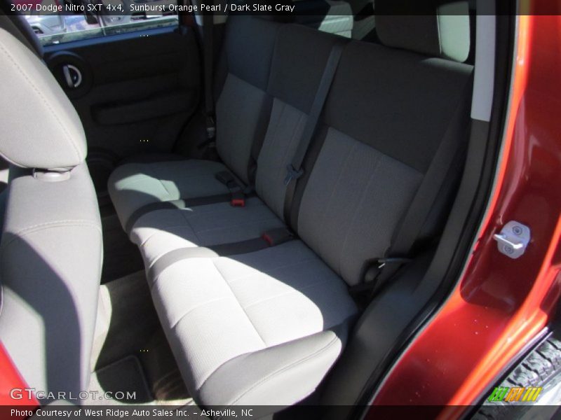 Sunburst Orange Pearl / Dark Slate Gray 2007 Dodge Nitro SXT 4x4