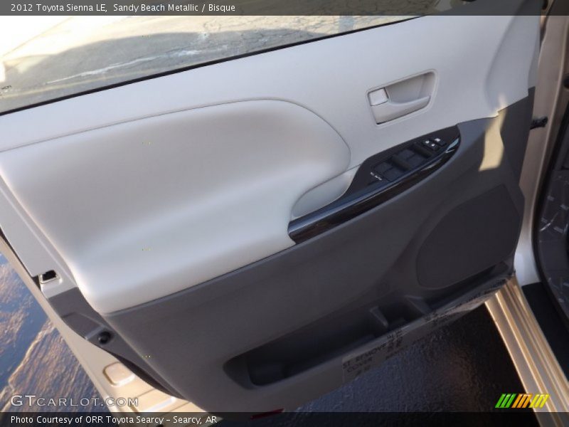 Sandy Beach Metallic / Bisque 2012 Toyota Sienna LE