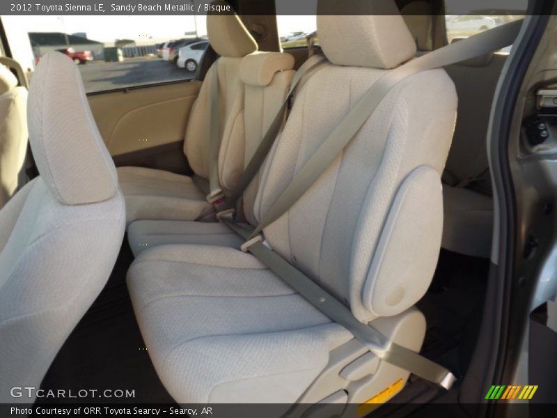 Sandy Beach Metallic / Bisque 2012 Toyota Sienna LE