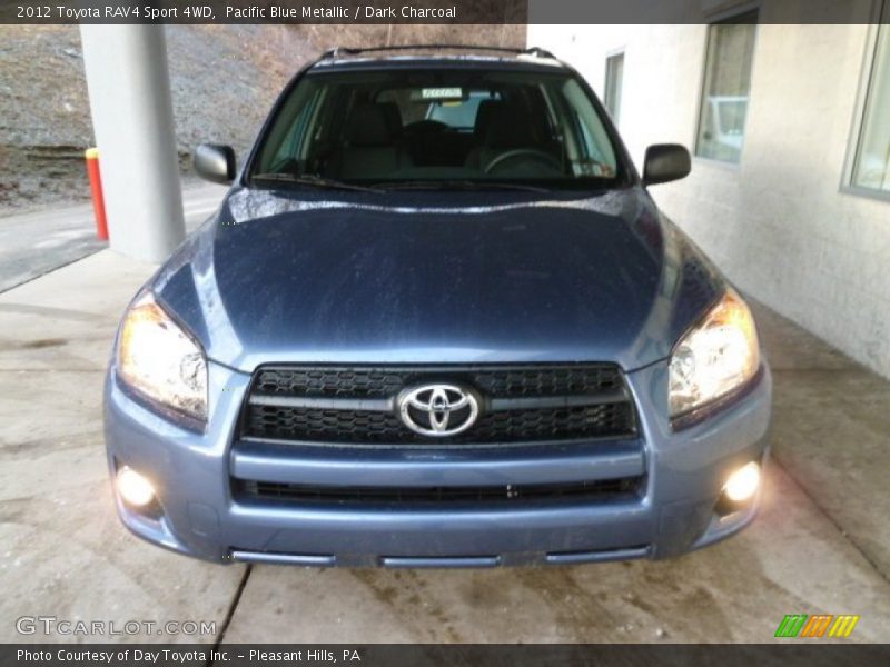 Pacific Blue Metallic / Dark Charcoal 2012 Toyota RAV4 Sport 4WD