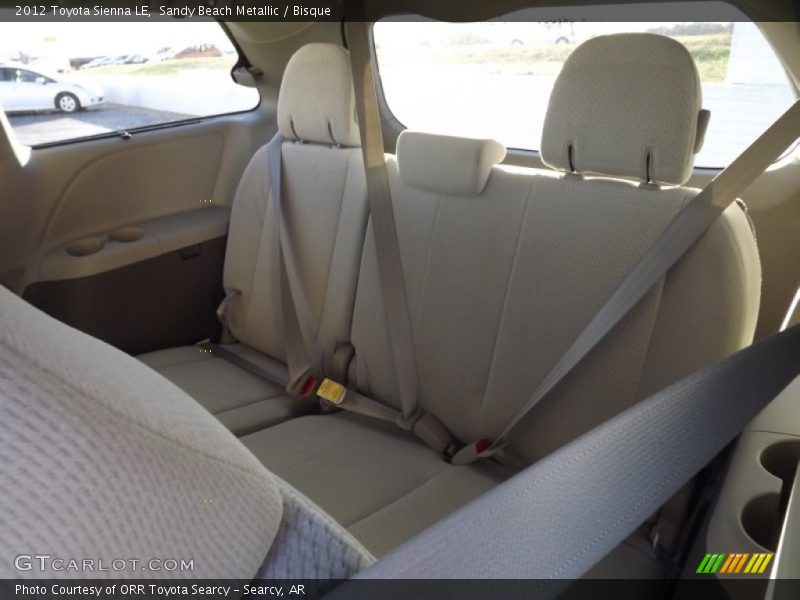 Sandy Beach Metallic / Bisque 2012 Toyota Sienna LE