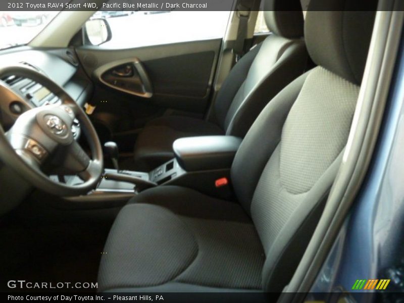 Pacific Blue Metallic / Dark Charcoal 2012 Toyota RAV4 Sport 4WD