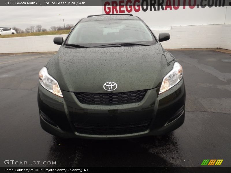 Spruce Green Mica / Ash 2012 Toyota Matrix L