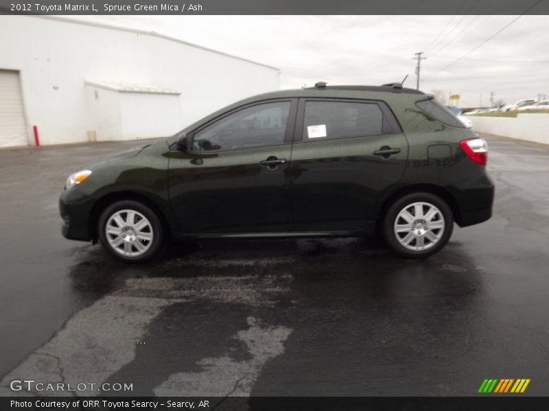 Spruce Green Mica / Ash 2012 Toyota Matrix L