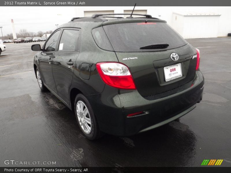 Spruce Green Mica / Ash 2012 Toyota Matrix L