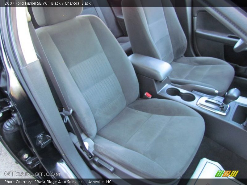 Black / Charcoal Black 2007 Ford Fusion SE V6