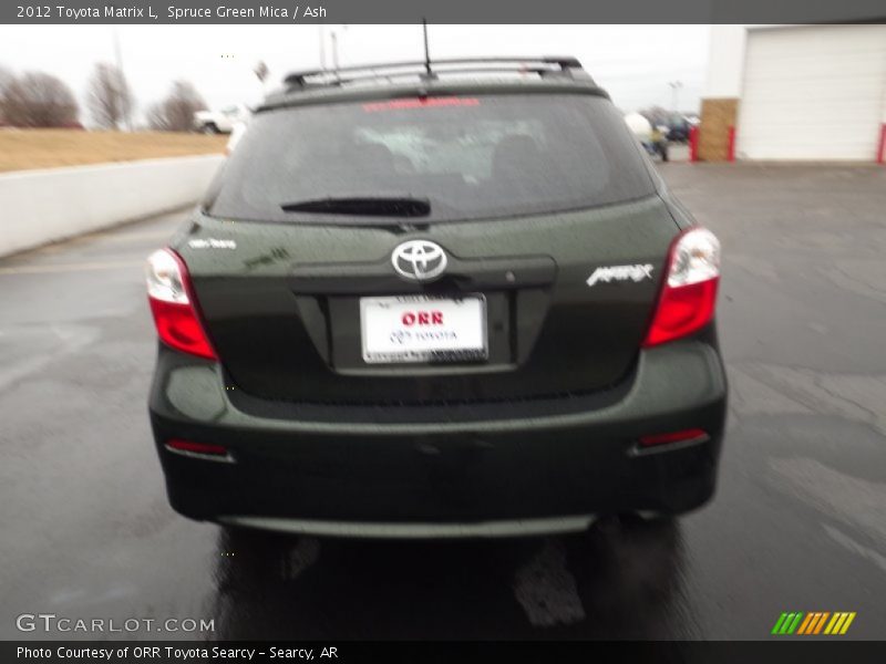 Spruce Green Mica / Ash 2012 Toyota Matrix L