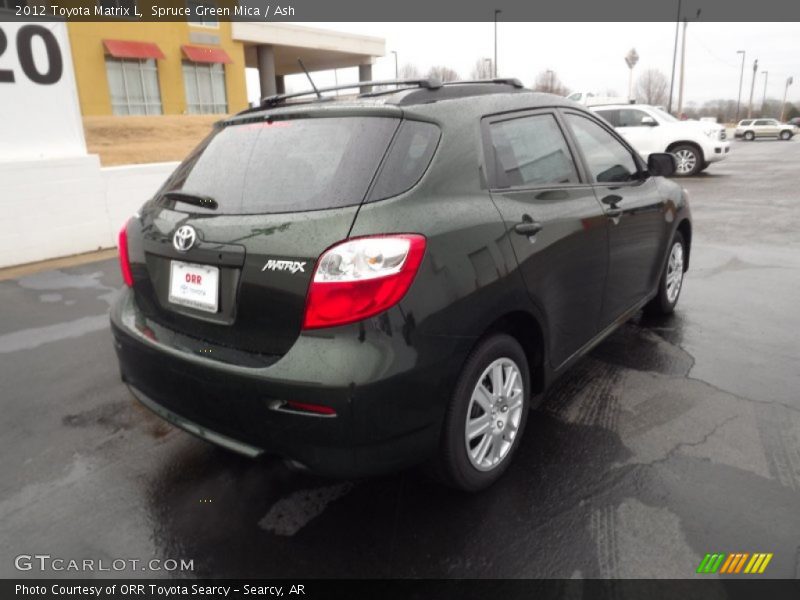 Spruce Green Mica / Ash 2012 Toyota Matrix L