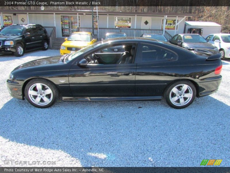 Phantom Black Metallic / Black 2004 Pontiac GTO Coupe