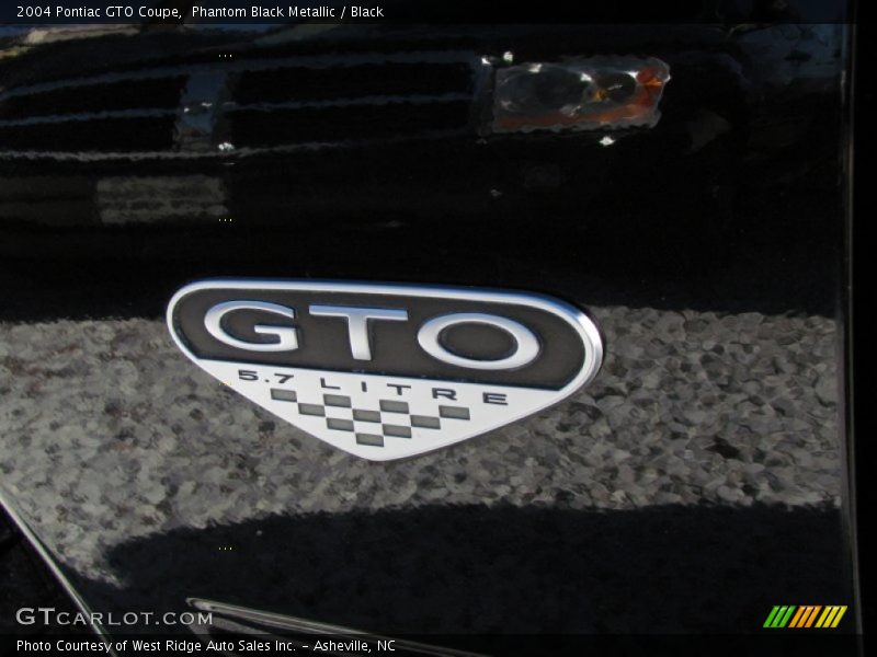  2004 GTO Coupe Logo