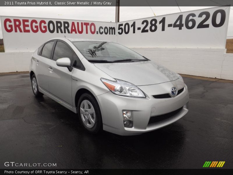 Classic Silver Metallic / Misty Gray 2011 Toyota Prius Hybrid II