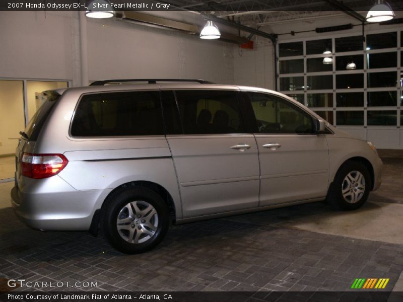 Silver Pearl Metallic / Gray 2007 Honda Odyssey EX-L